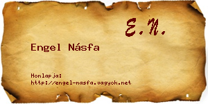 Engel Násfa névjegykártya